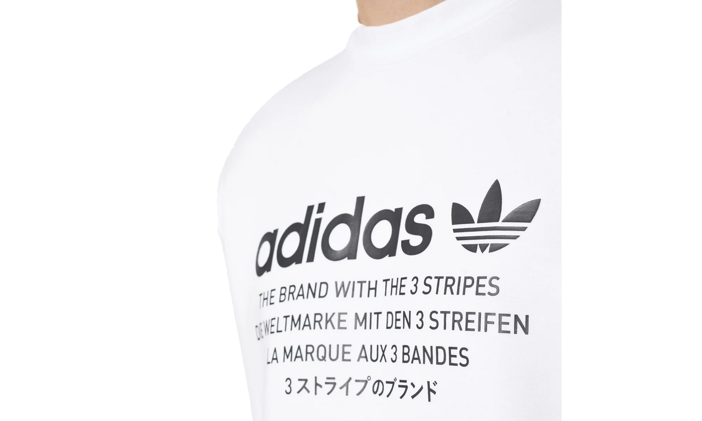 NMD D Crewneck Long Sleeve "Sweatshirt White"