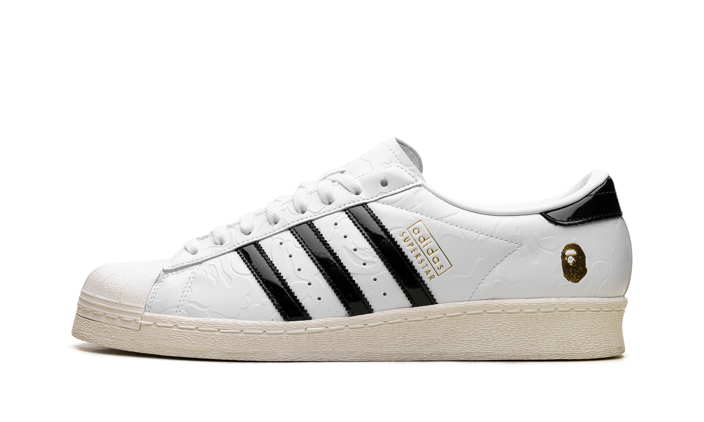 Superstar Vintage "A Bathing Ape - White Black"