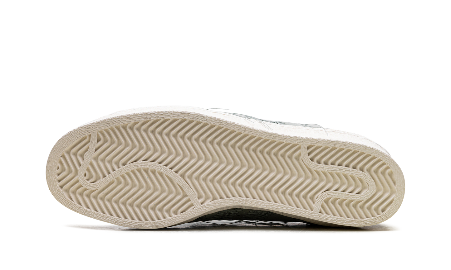 Y-3 Superstar "Silver Green Off White Light Brown"