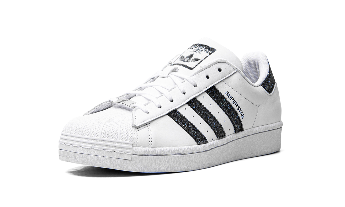 Superstar i "Swarovski White Black"