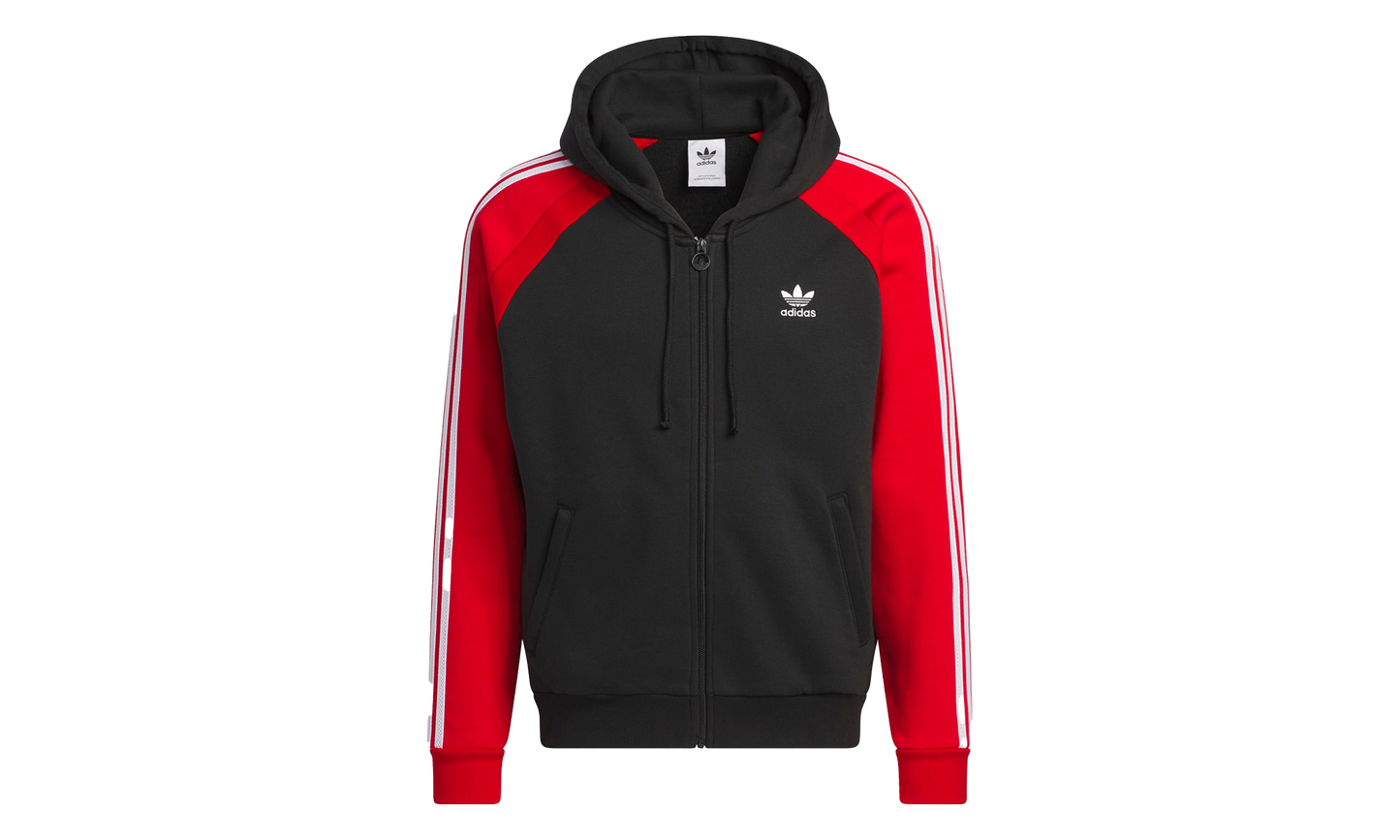 SUPERSTAR FLEECE HOODY "Black"