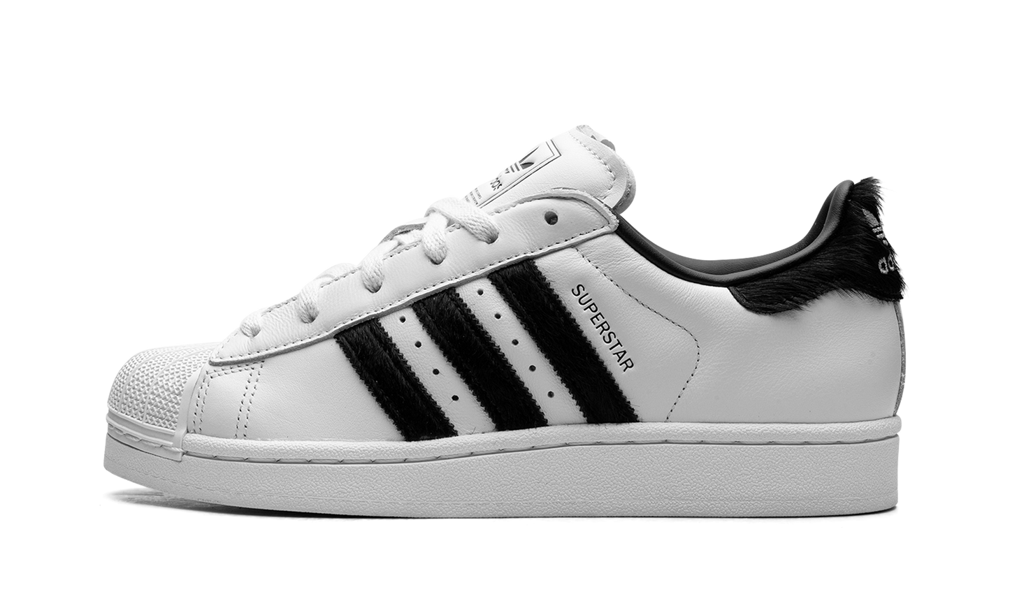 Superstar II WMNS "White Black Pony Hair"