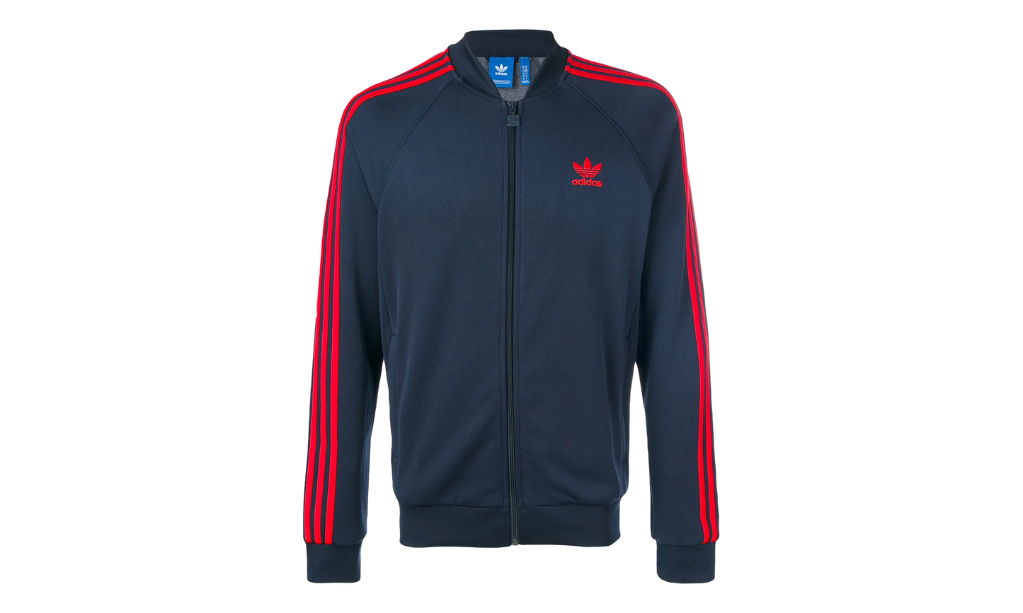 Superstar Track Jacket "Legend Ink / Red"