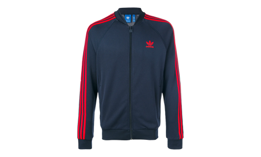 Superstar Track Jacket "Legend Ink / Red"